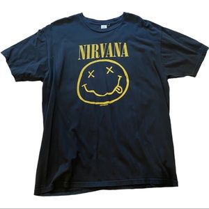 Size L. Nirvana T-shirt. Men.